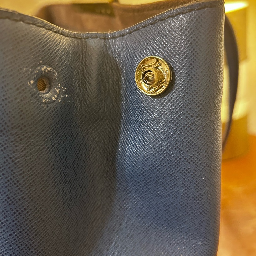 Jcrew Blue Medium Shoulder Bag. - image 5